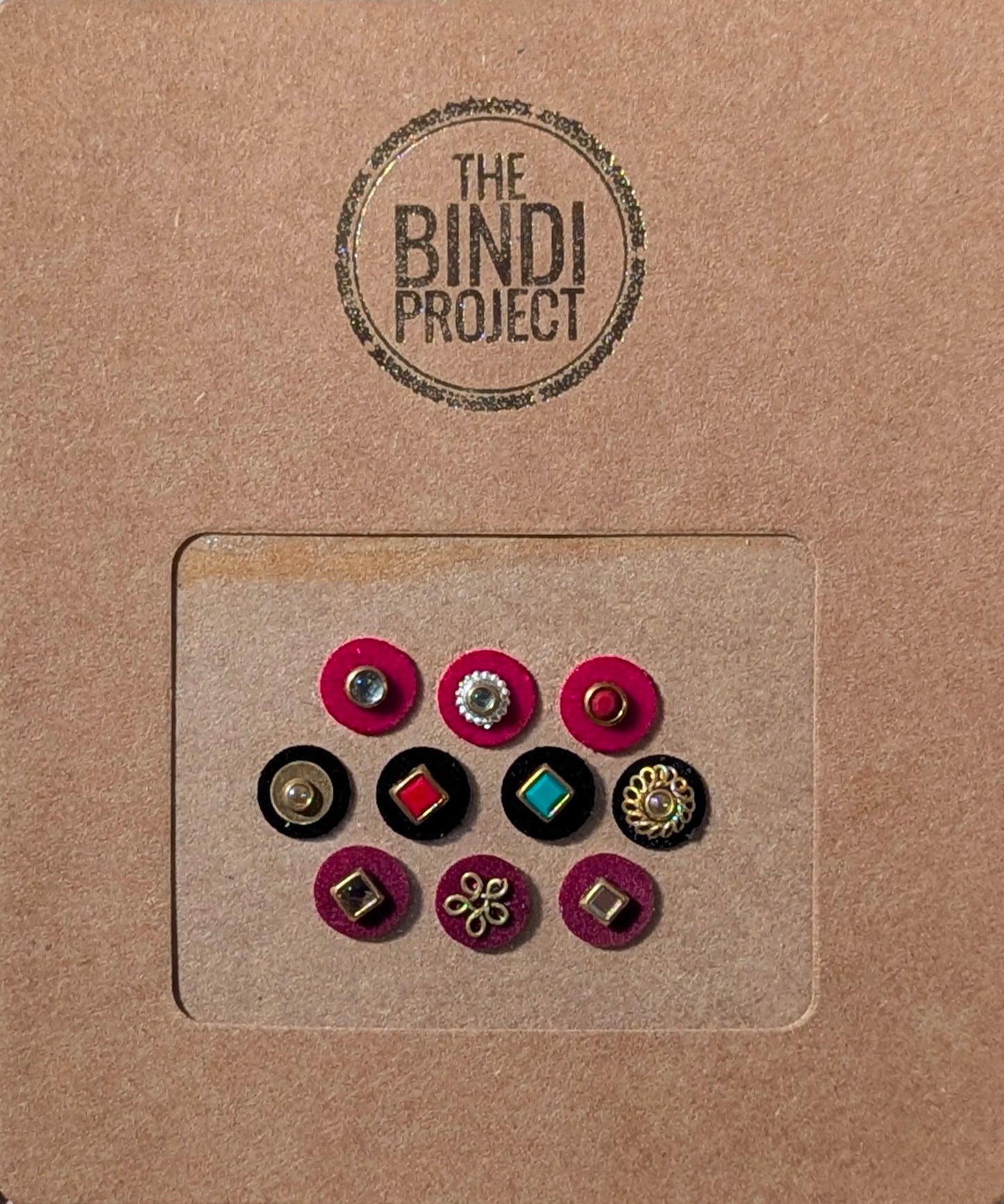 RUHANI RUH — (10-Piece Statement Bindi Set)