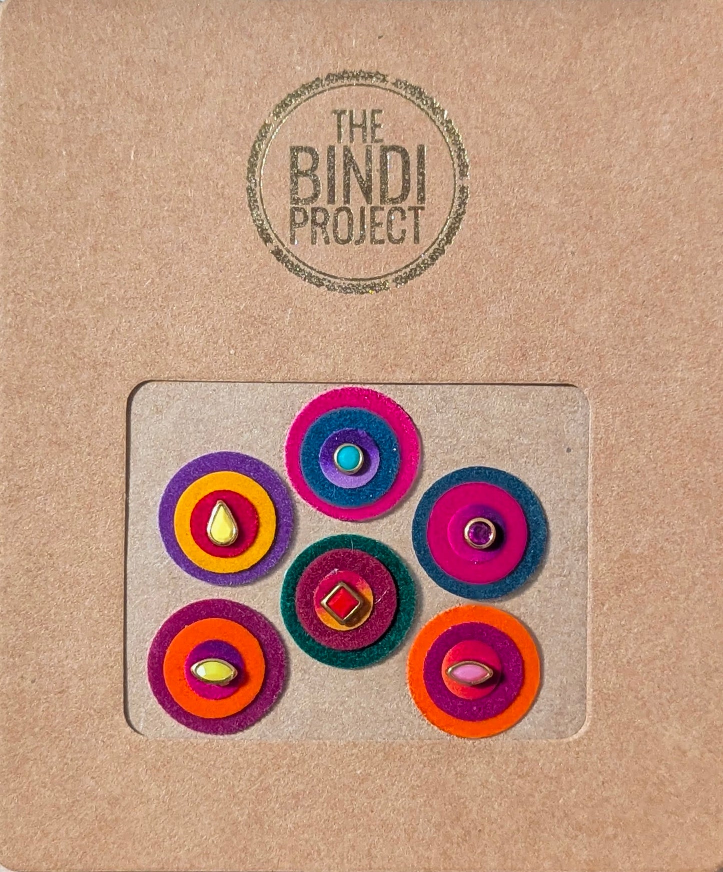 TARINI — 6-Piece Felt Bindi Set