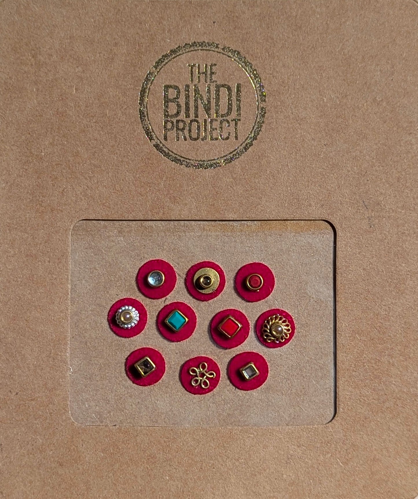RUHANI RUH — (10-Piece Statement Bindi Set)