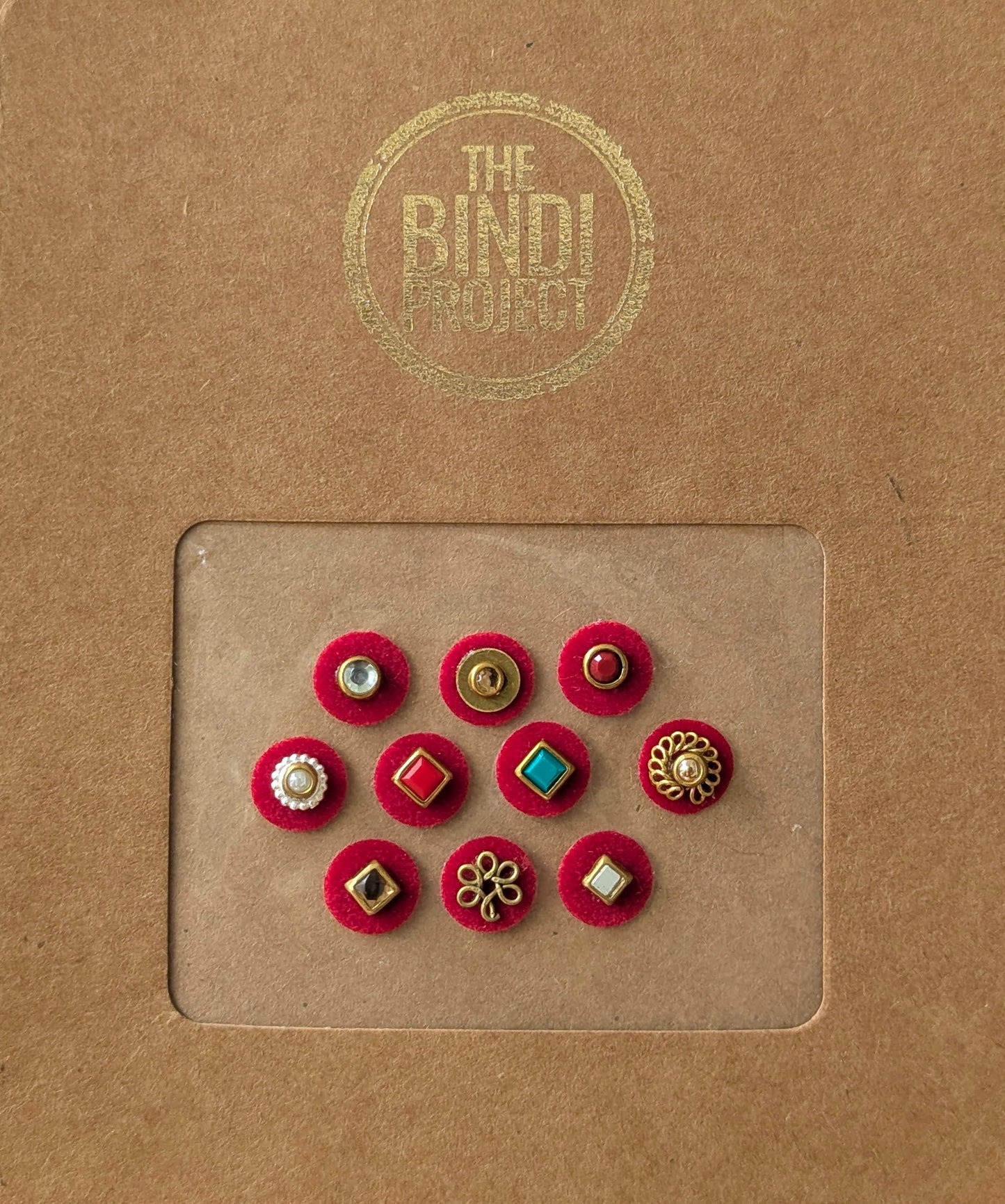 RUHANI RUH — (10-Piece Statement Bindi Set)