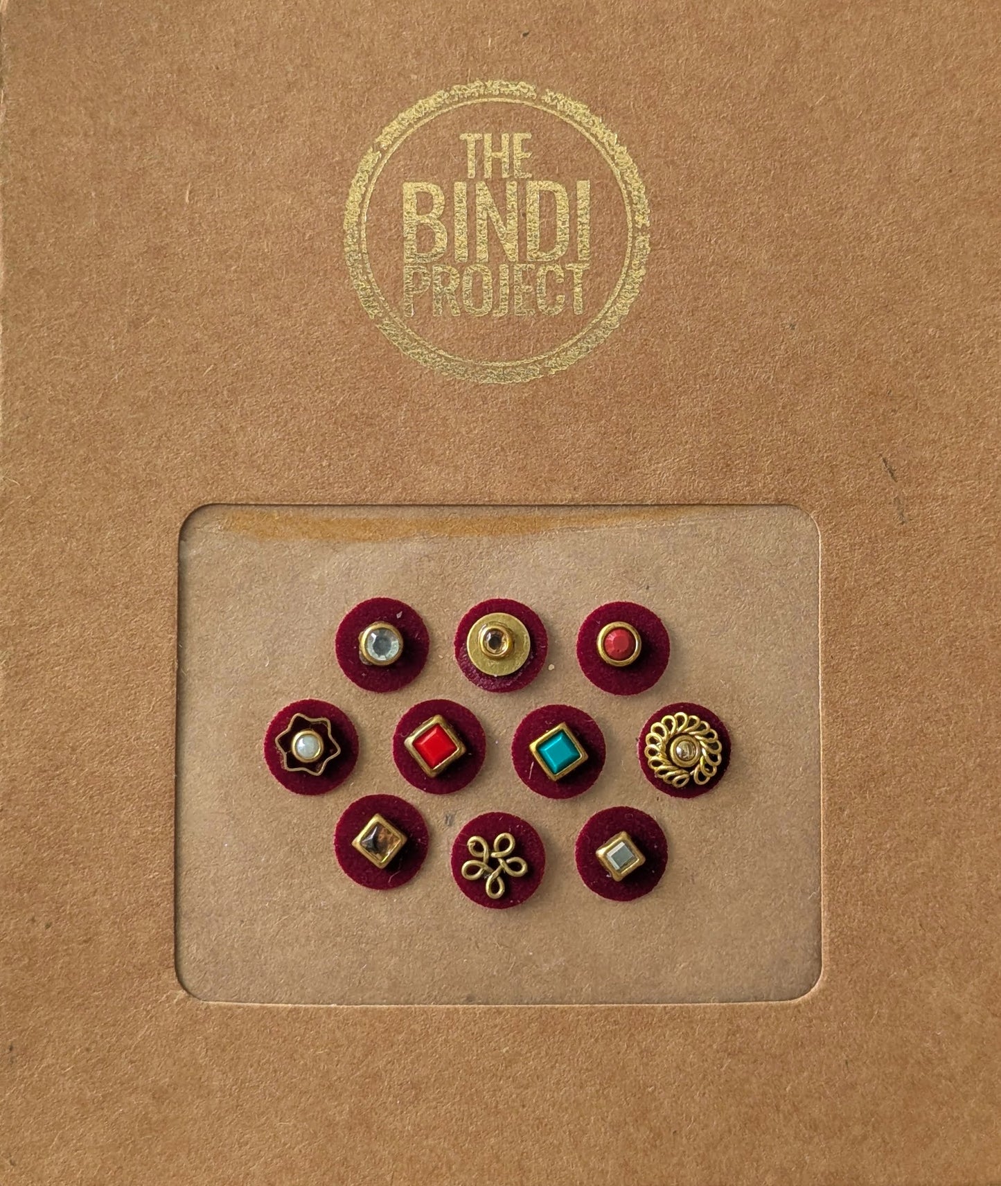 RUHANI RUH — (10-Piece Statement Bindi Set)