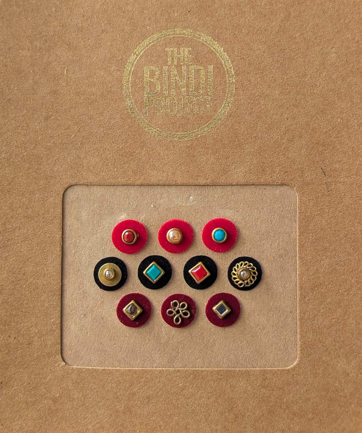 RUHANI RUH — (10-Piece Statement Bindi Set)