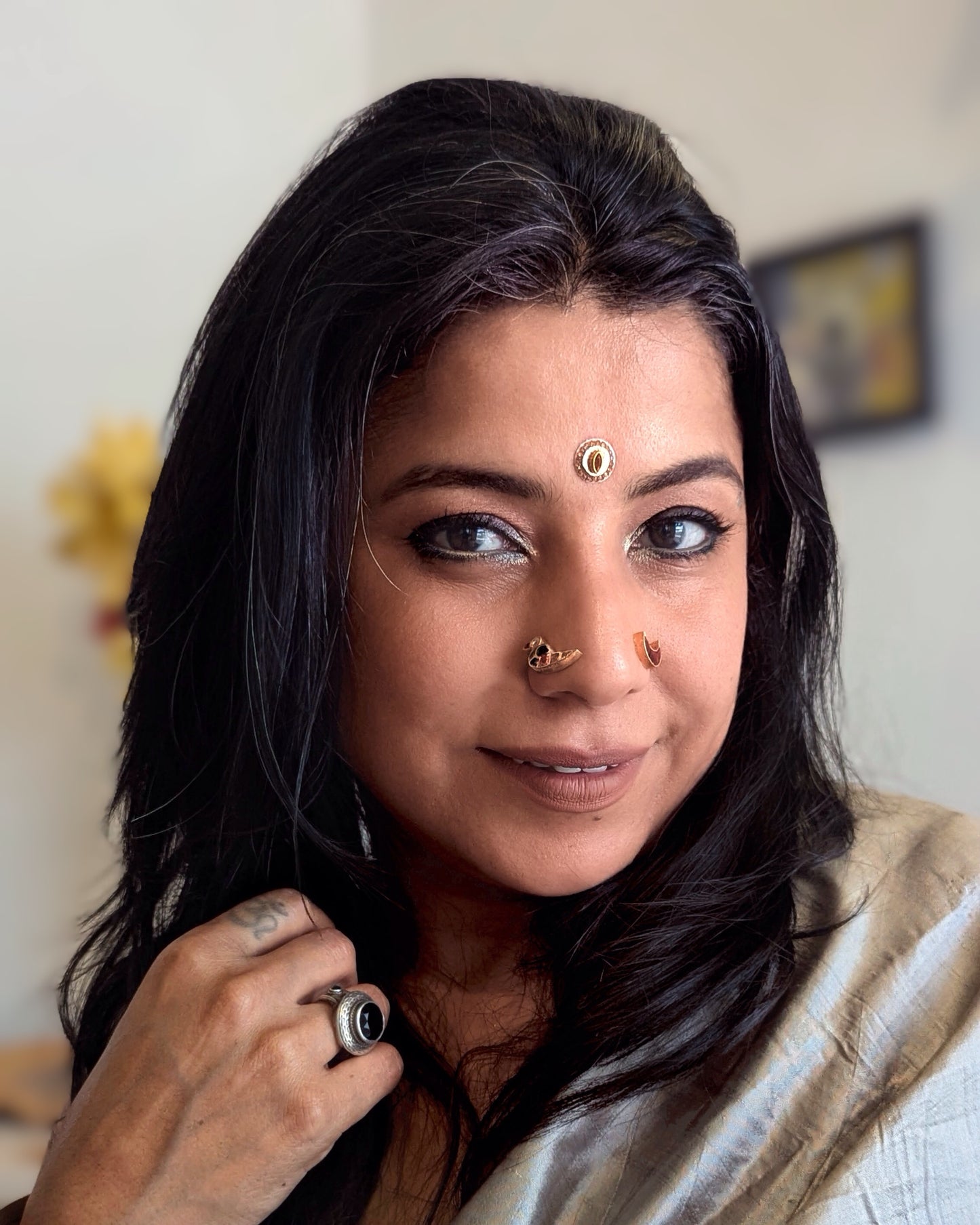 GAIA GLAM M — Eco-Luxe. ( 6-Piece Artisanal Bindi Set)