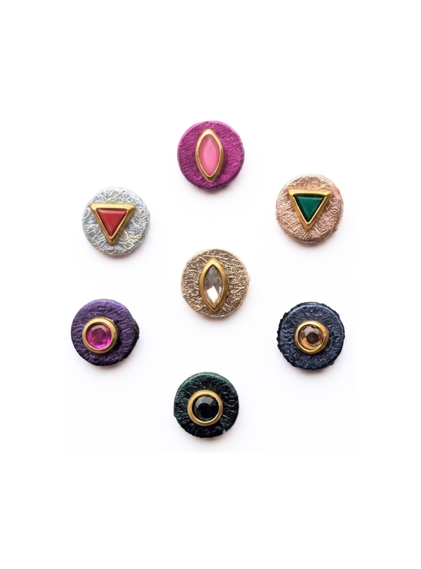 GAIA XS (8mm, 9-Piece Artisanal Bindi Set)