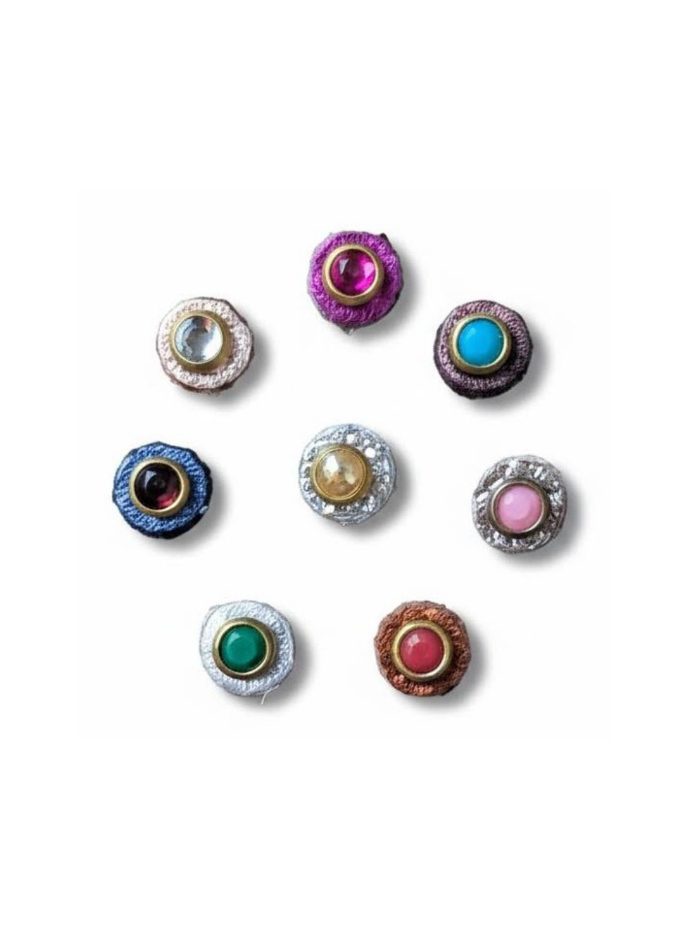 GAIA MINI (6mm, 9-Piece Artisanal Bindi Set)