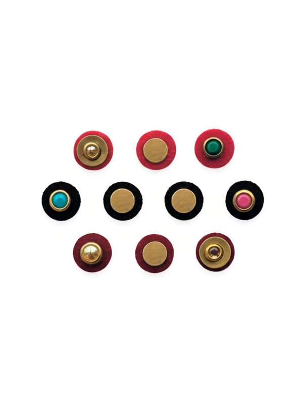 RUHANI RUH  XS (8mm, 10-Piece Statement Bindi Set)