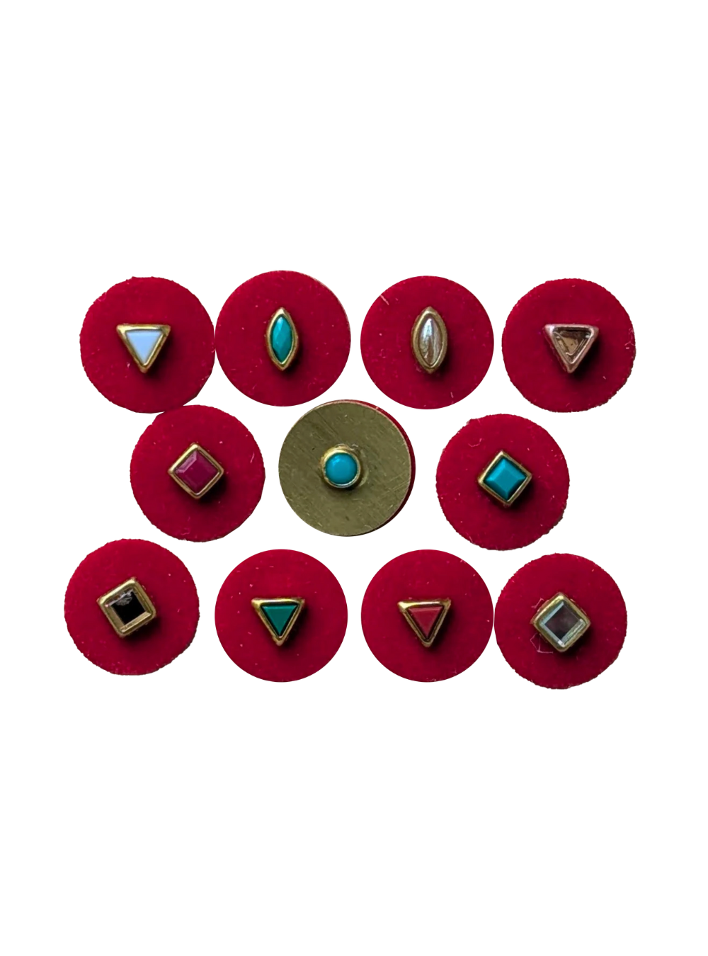 10-Piece Statement Bindi Set, RUHANI RUH — 10mm – TheBindiProject
