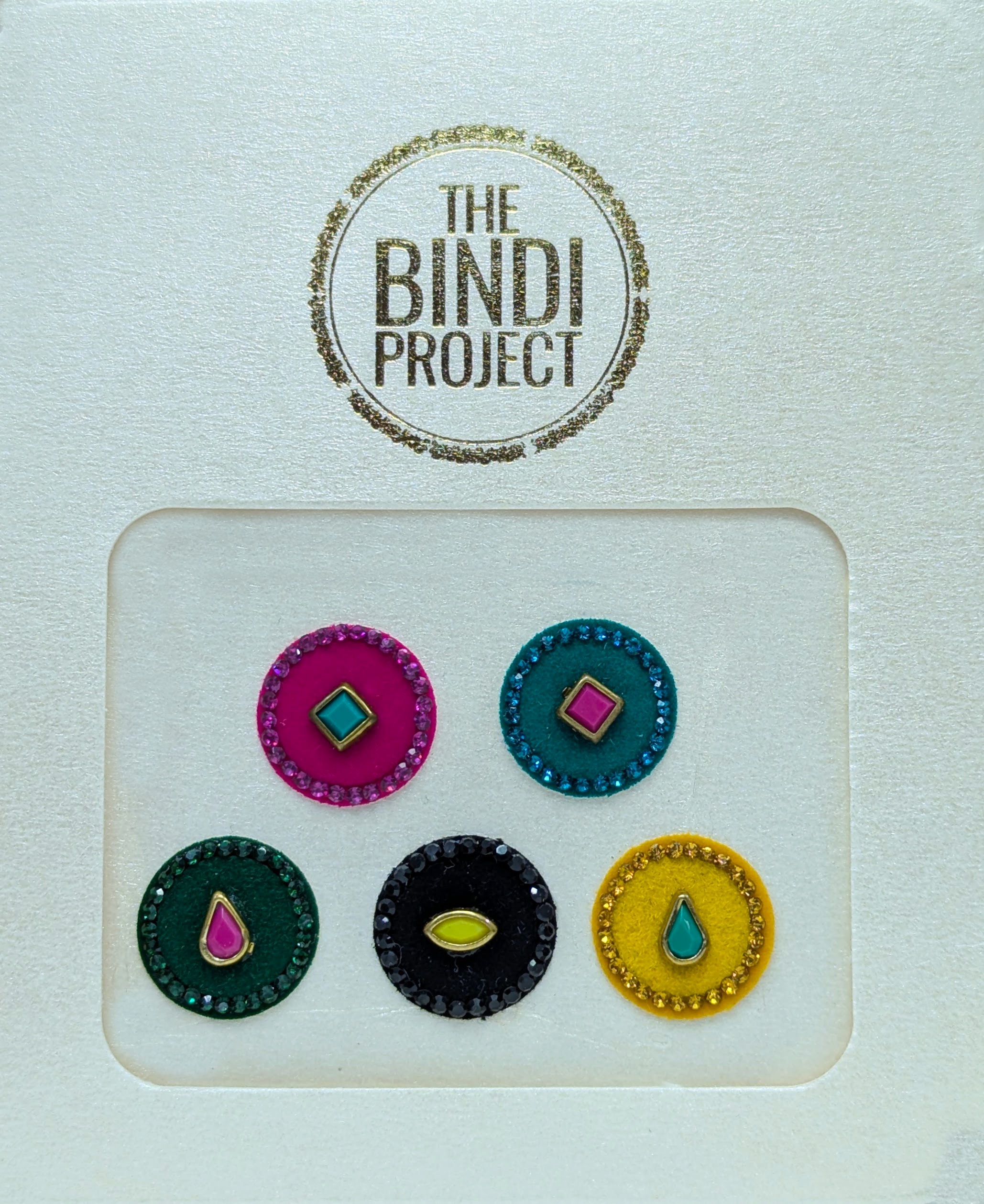 DEVYANI L — Jewel Halo Set (16mm, 5pc set)