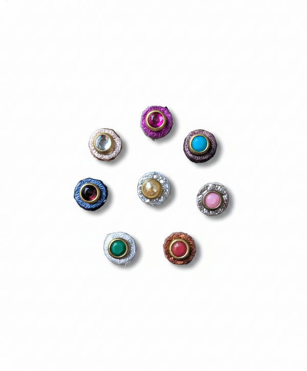 GAIA MINI (6mm, 9-Piece Artisanal Bindi Set)