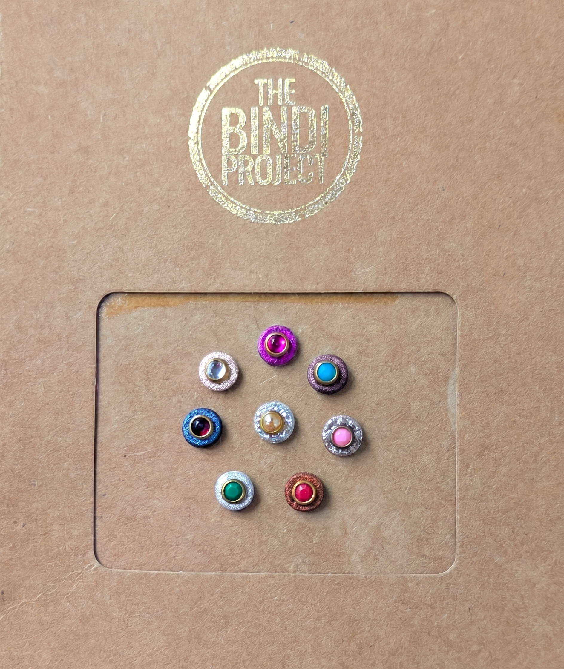 GAIA MINI (6-8mm, 9-Piece Artisanal Bindi Set)