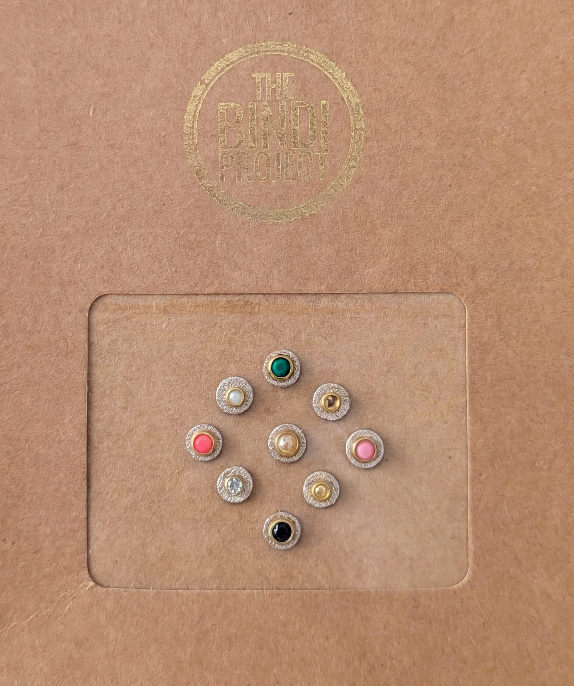 GAIA MINI (6-8mm, 9-Piece Artisanal Bindi Set)