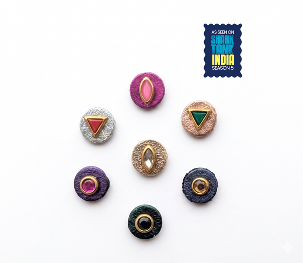 GAIA MINI (6-8mm, 9-Piece Artisanal Bindi Set)