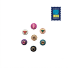 GAIA XS (8mm, 9-Piece Artisanal Bindi Set)
