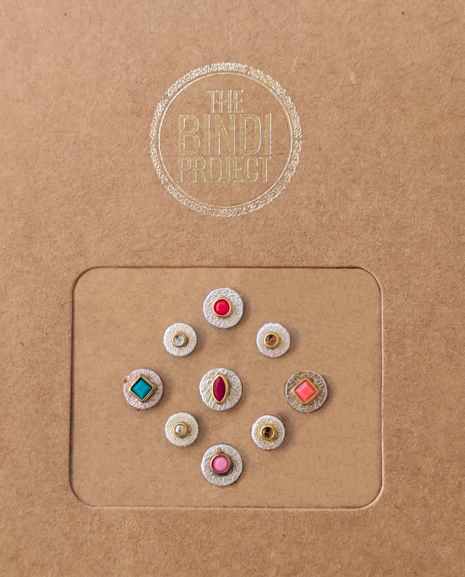 GAIA MINI (6-8mm, 9-Piece Artisanal Bindi Set)
