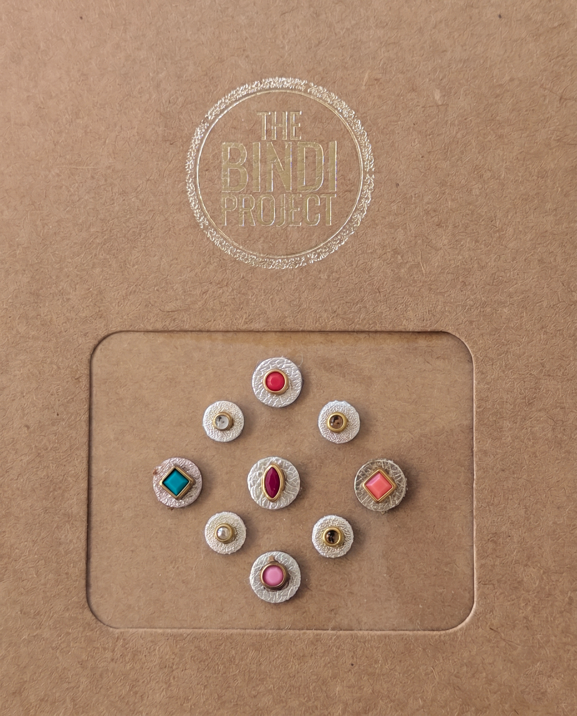 GAIA MINI (6-8mm, 9-Piece Artisanal Bindi Set)