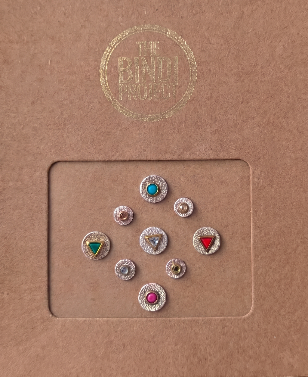 GAIA XS (8mm, 9-Piece Artisanal Bindi Set)