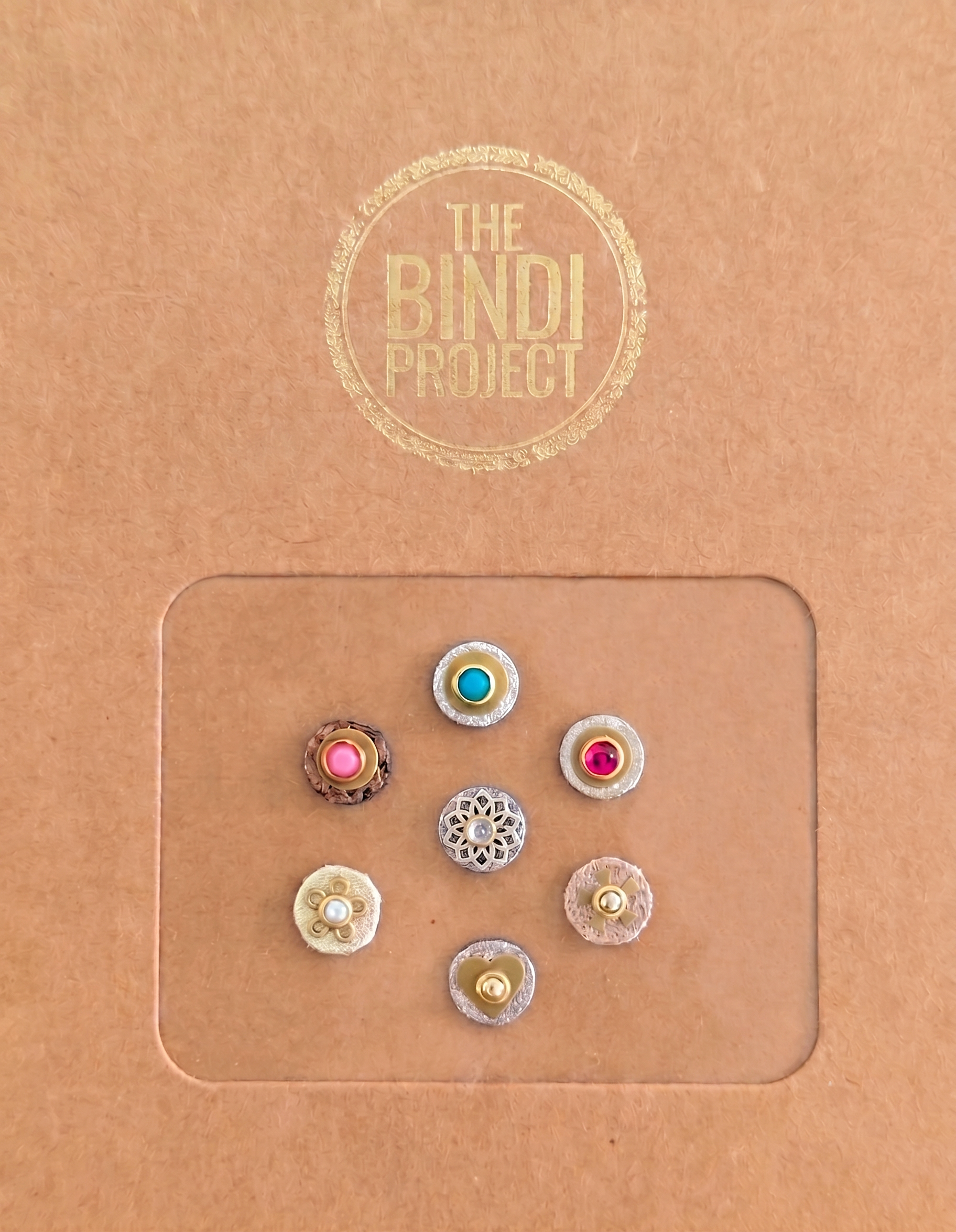 GAIA MINI (6-8mm, 9-Piece Artisanal Bindi Set)