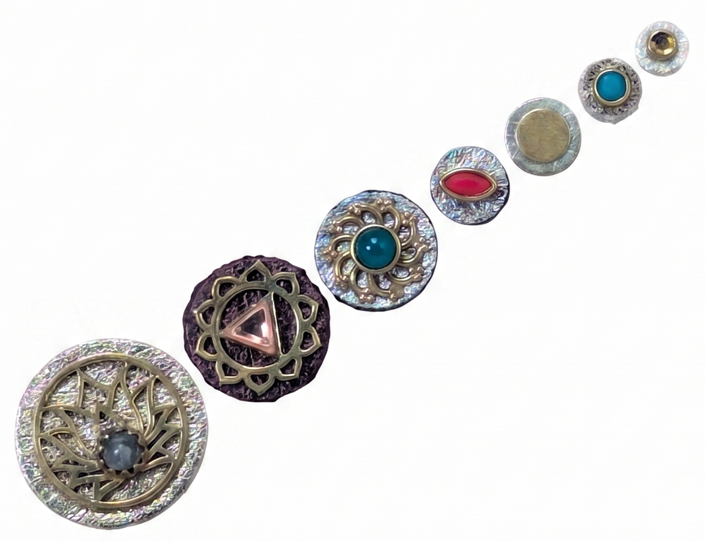 GAIA MIX – (6-18mm, 7pc Artisanal Bindi Set)
