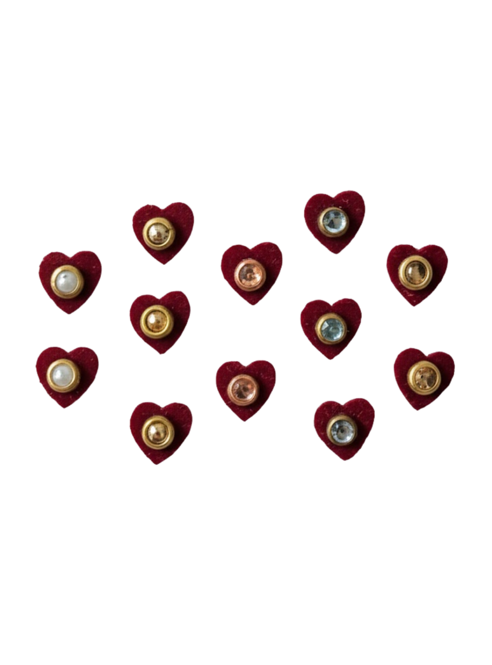 HRIDAYA (6mm, 12pc Bindi Set)