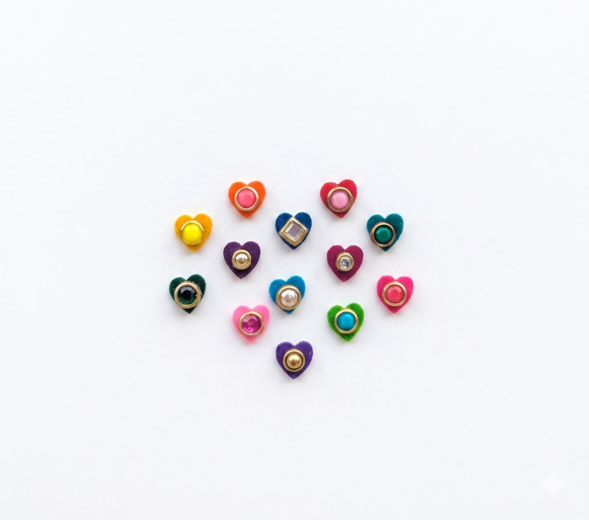 HRIDAYA (6mm, 12pc Bindi Set)
