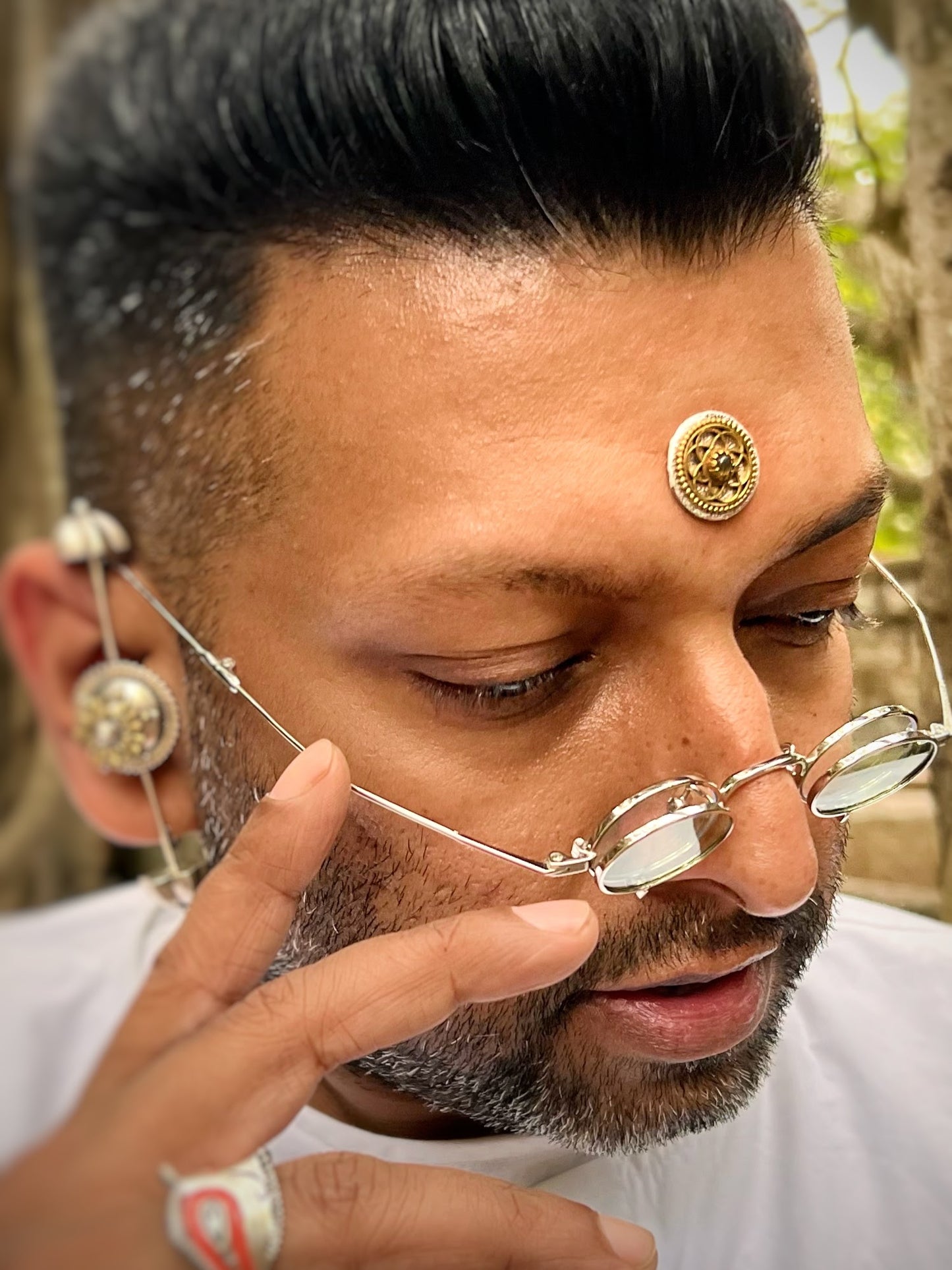 GAIA – L — COSMIC CROWN (4pc Statement Bindi Set)