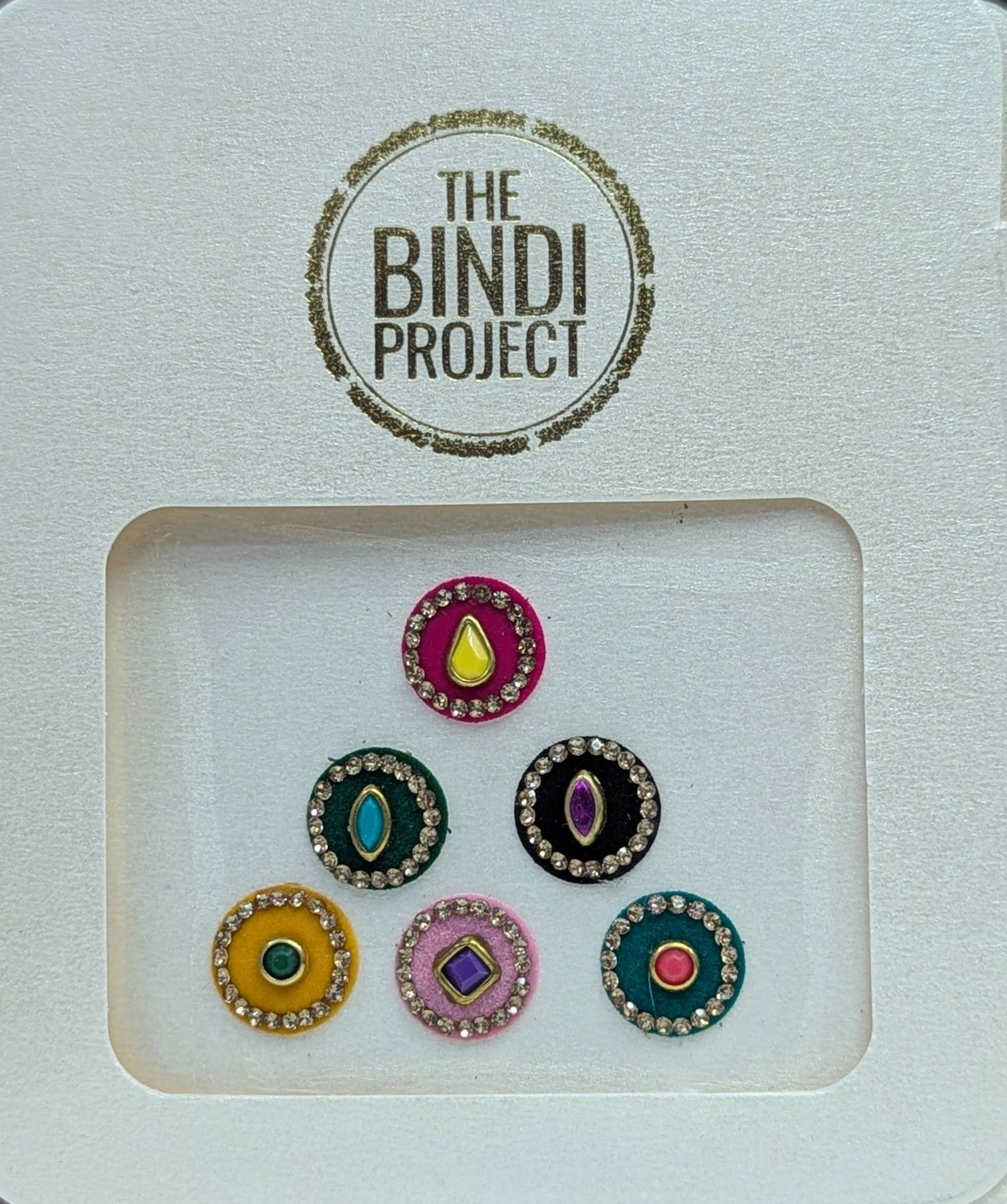 DEVYANI — Jewel Halo Set (6pc)