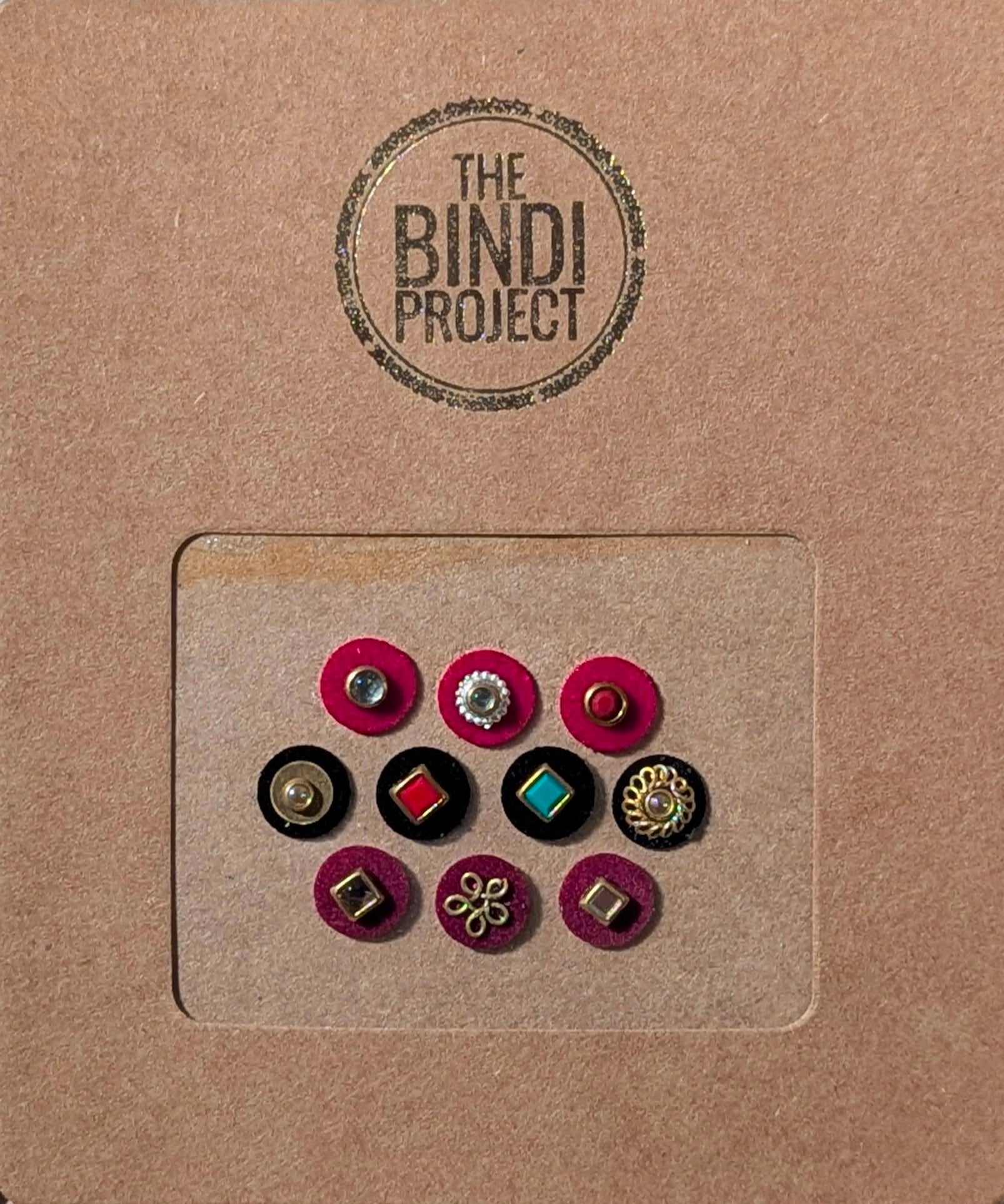 RUHANI RUH — (10-Piece Statement Bindi Set)