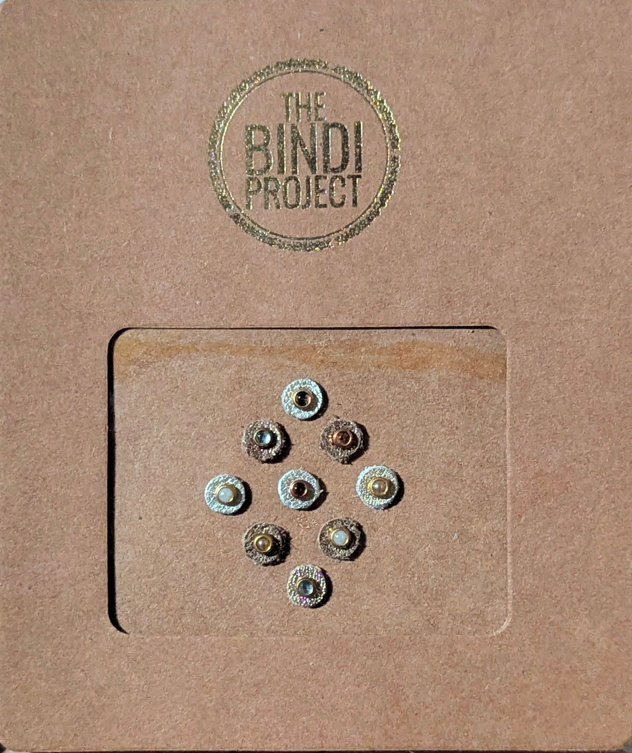 GAIA XS (8mm, 9-Piece Artisanal Bindi Set)