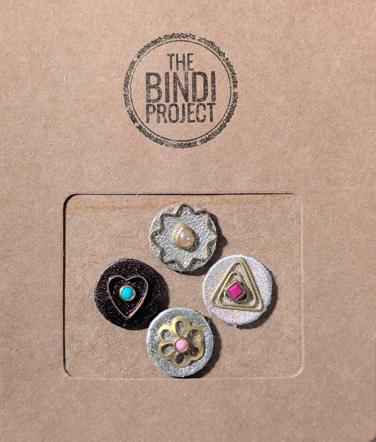 GAIA – L — COSMIC CROWN (4pc Statement Bindi Set)