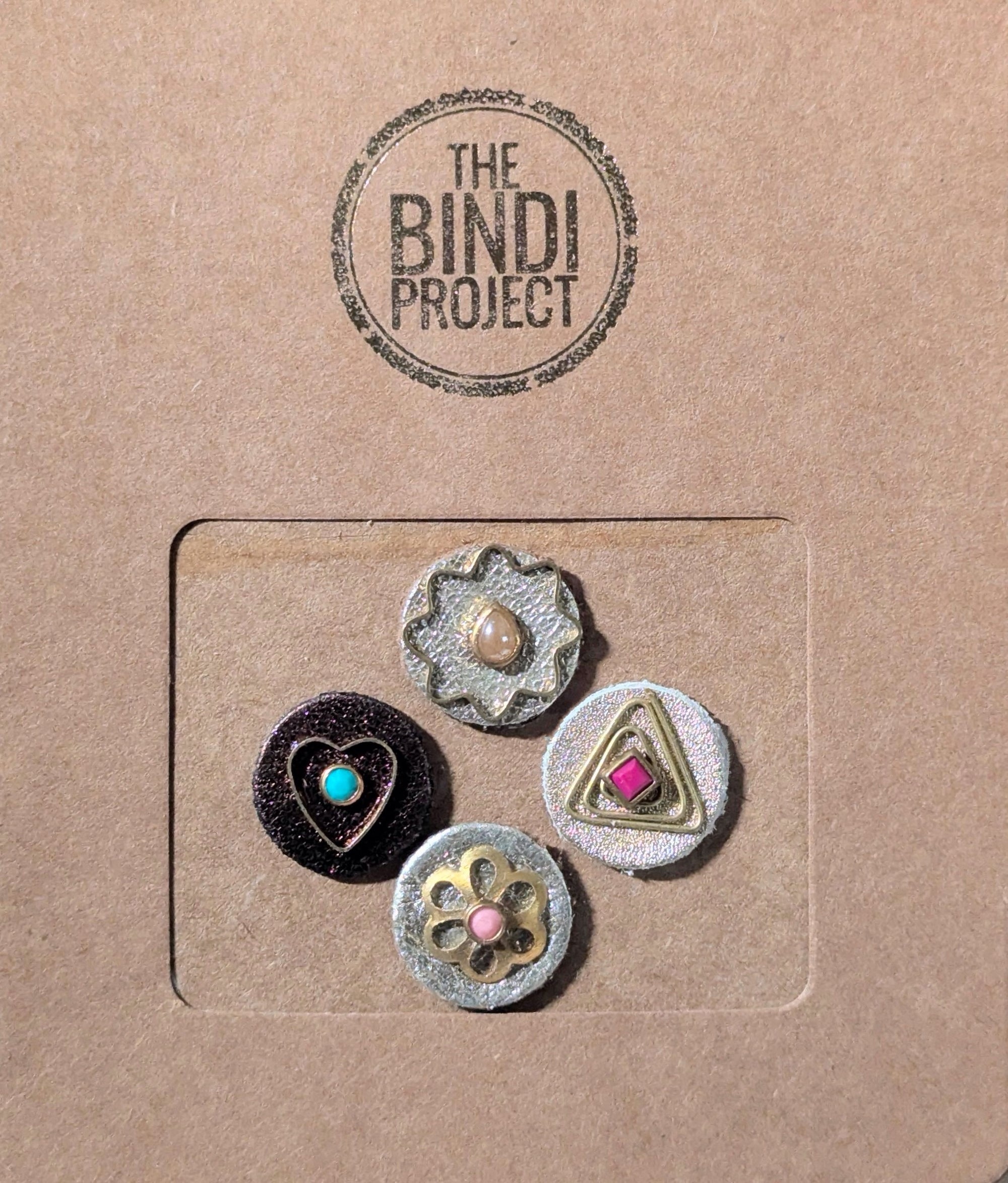 GAIA – L — COSMIC CROWN (4pc Statement Bindi Set)