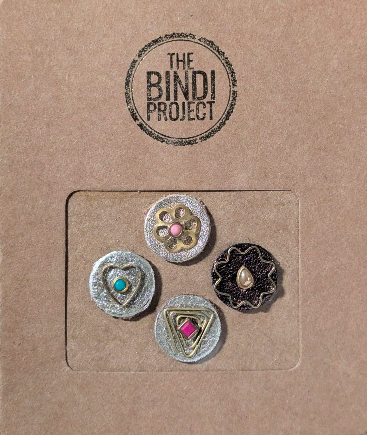 GAIA – L — COSMIC CROWN (4pc Statement Bindi Set)