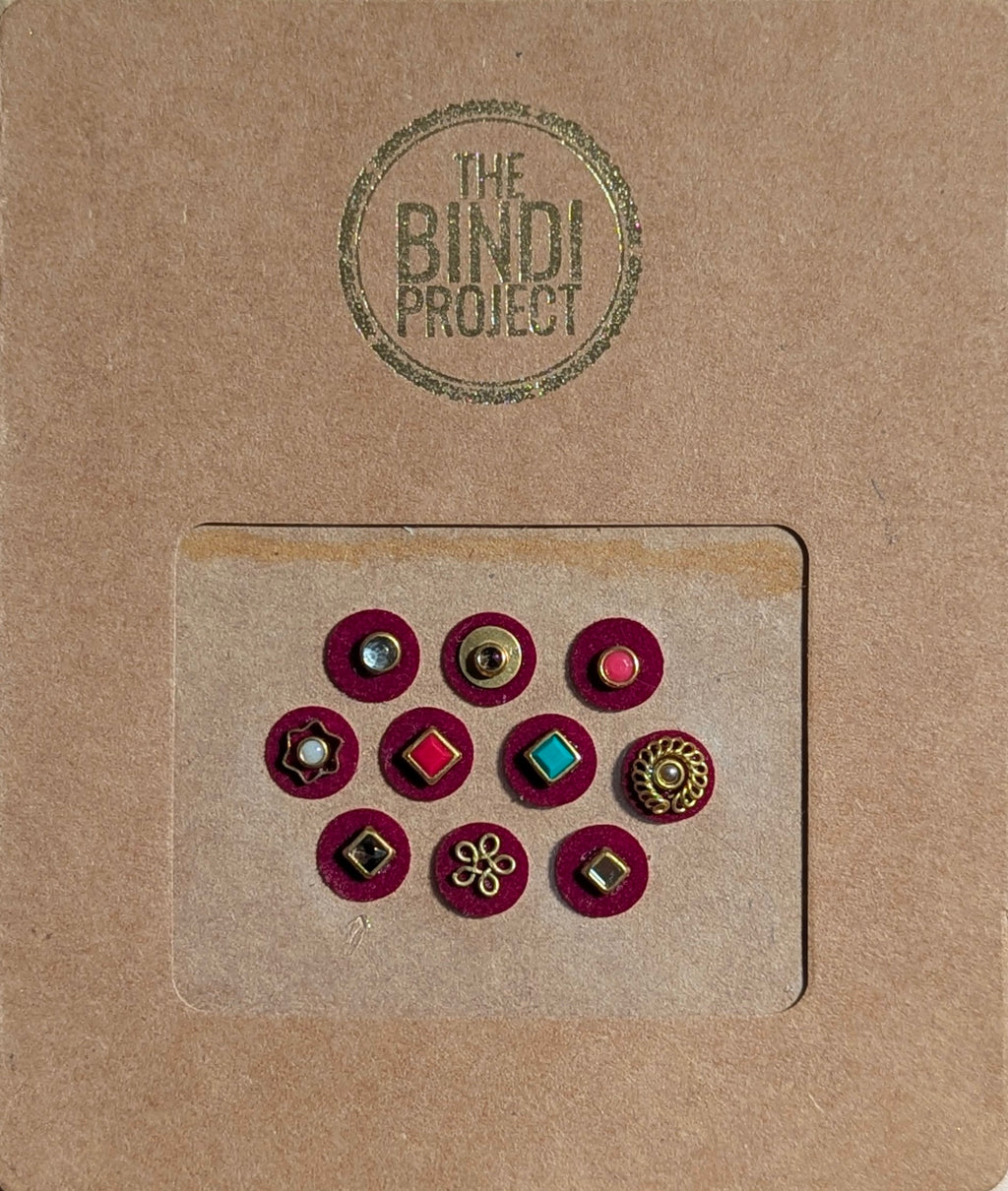 RUHANI RUH — (10-Piece Statement Bindi Set)