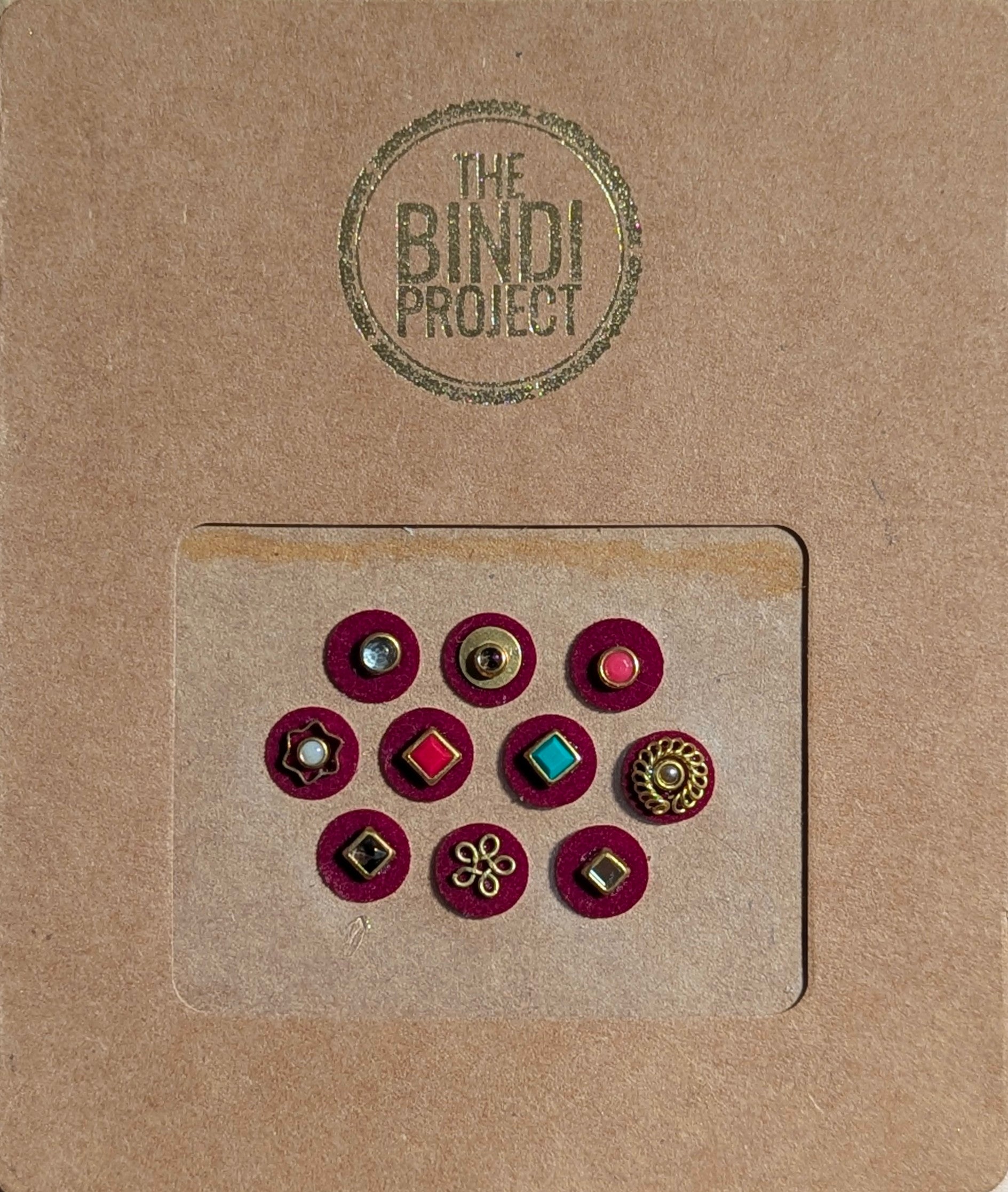 RUHANI RUH — (10-Piece Statement Bindi Set)