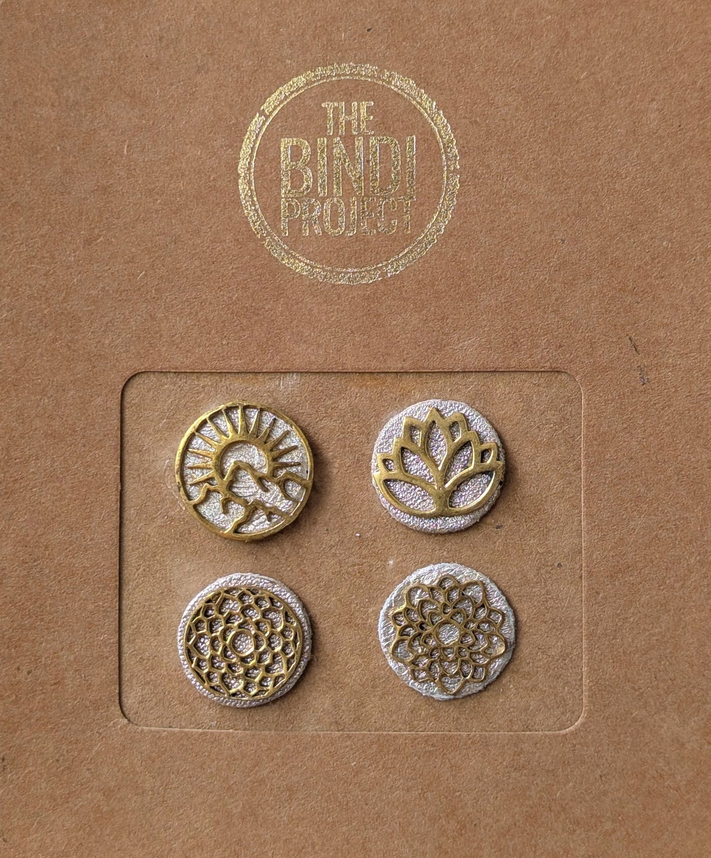 GAIA – L — COSMIC CROWN (4pc Statement Bindi Set)