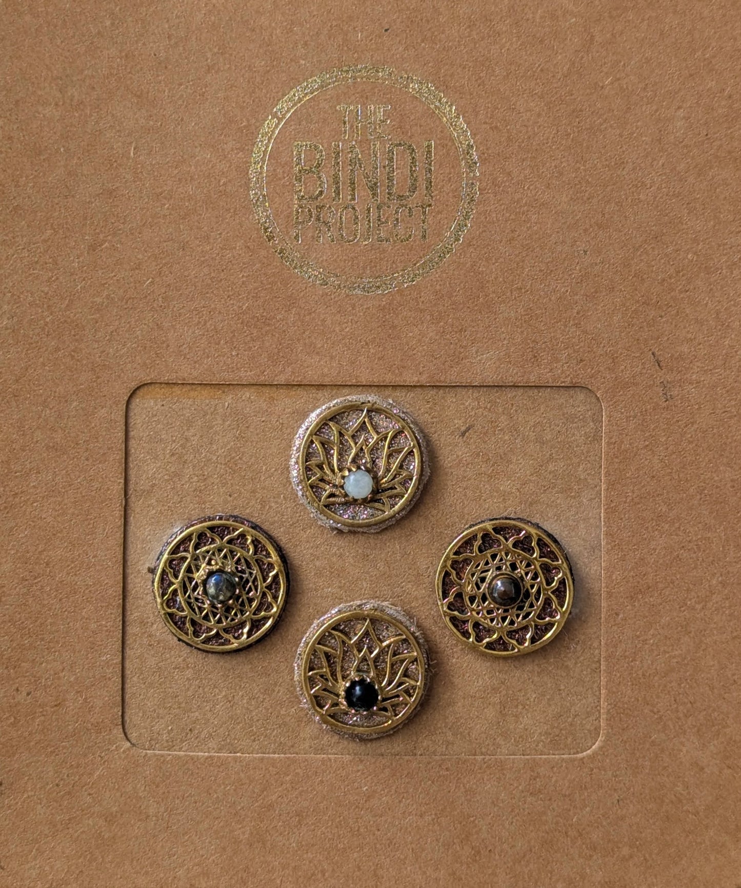 GAIA – L — COSMIC CROWN (4pc Statement Bindi Set)