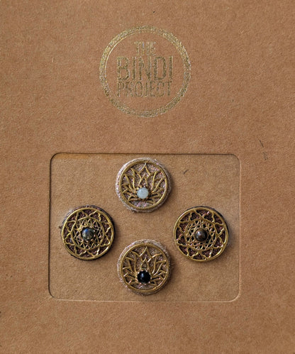GAIA – L — COSMIC CROWN (4pc Statement Bindi Set)