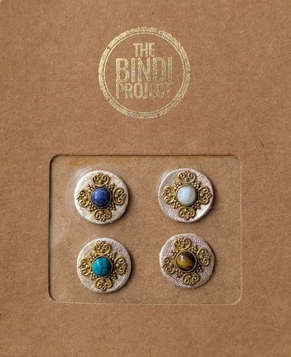 GAIA – L — COSMIC CROWN (4pc Statement Bindi Set)