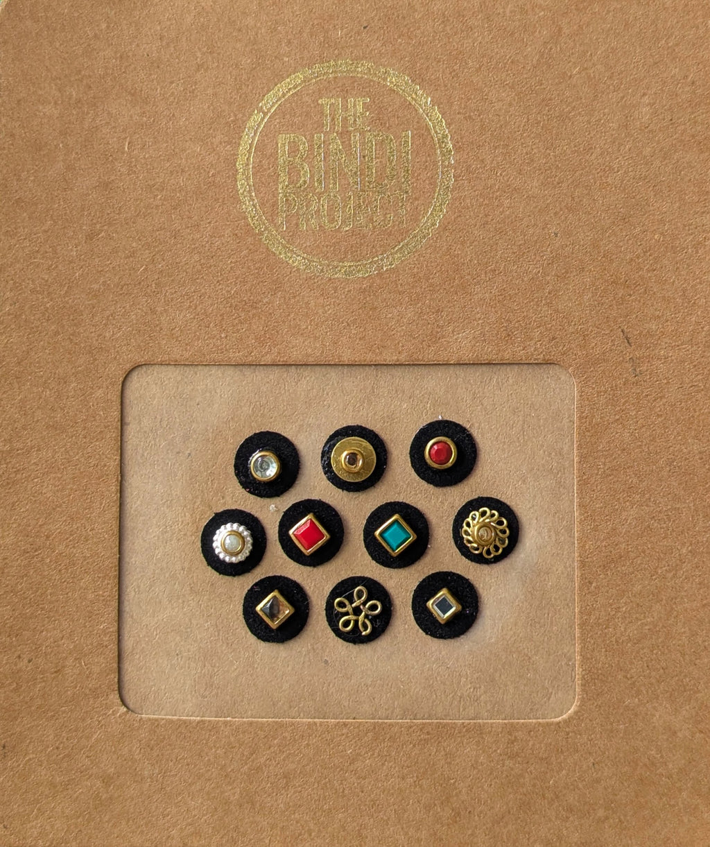 RUHANI RUH — (10mm, 10-Piece Statement Bindi Set)