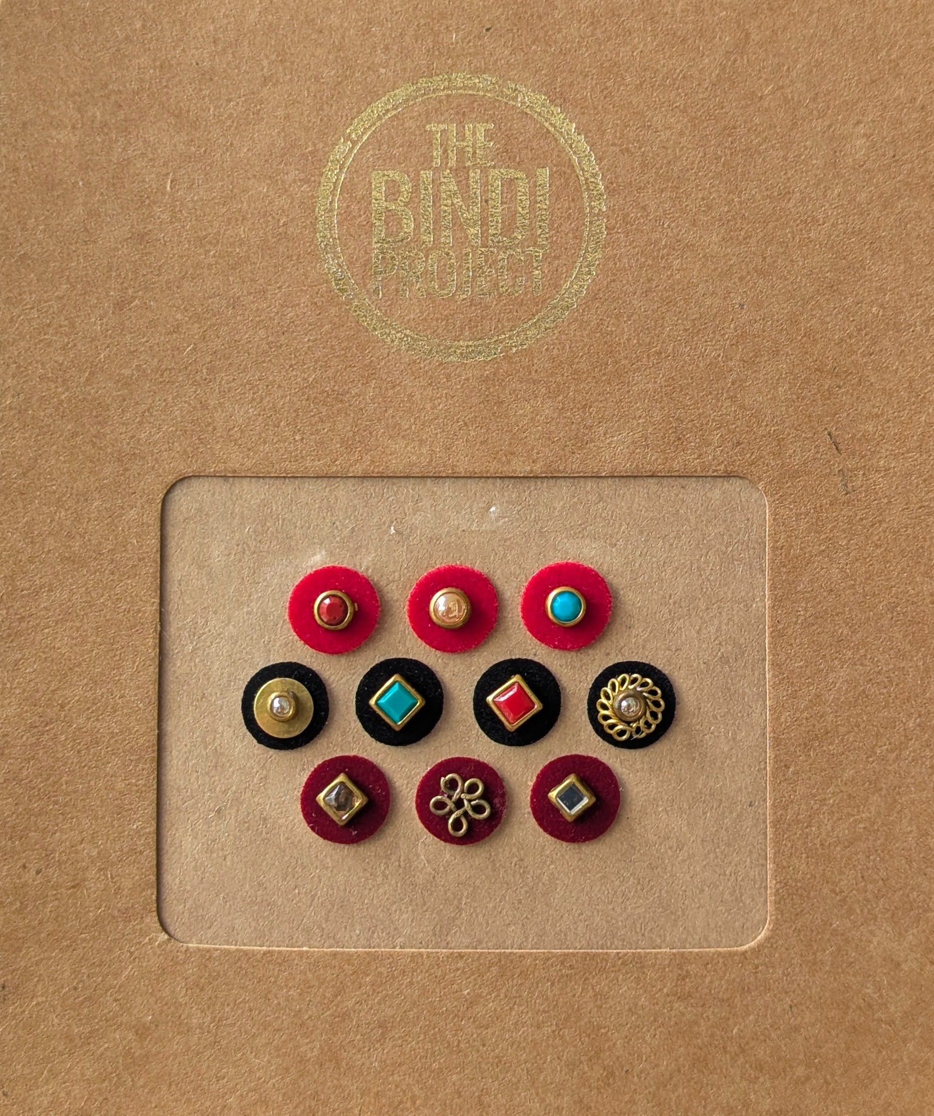 RUHANI RUH — (10-Piece Statement Bindi Set)