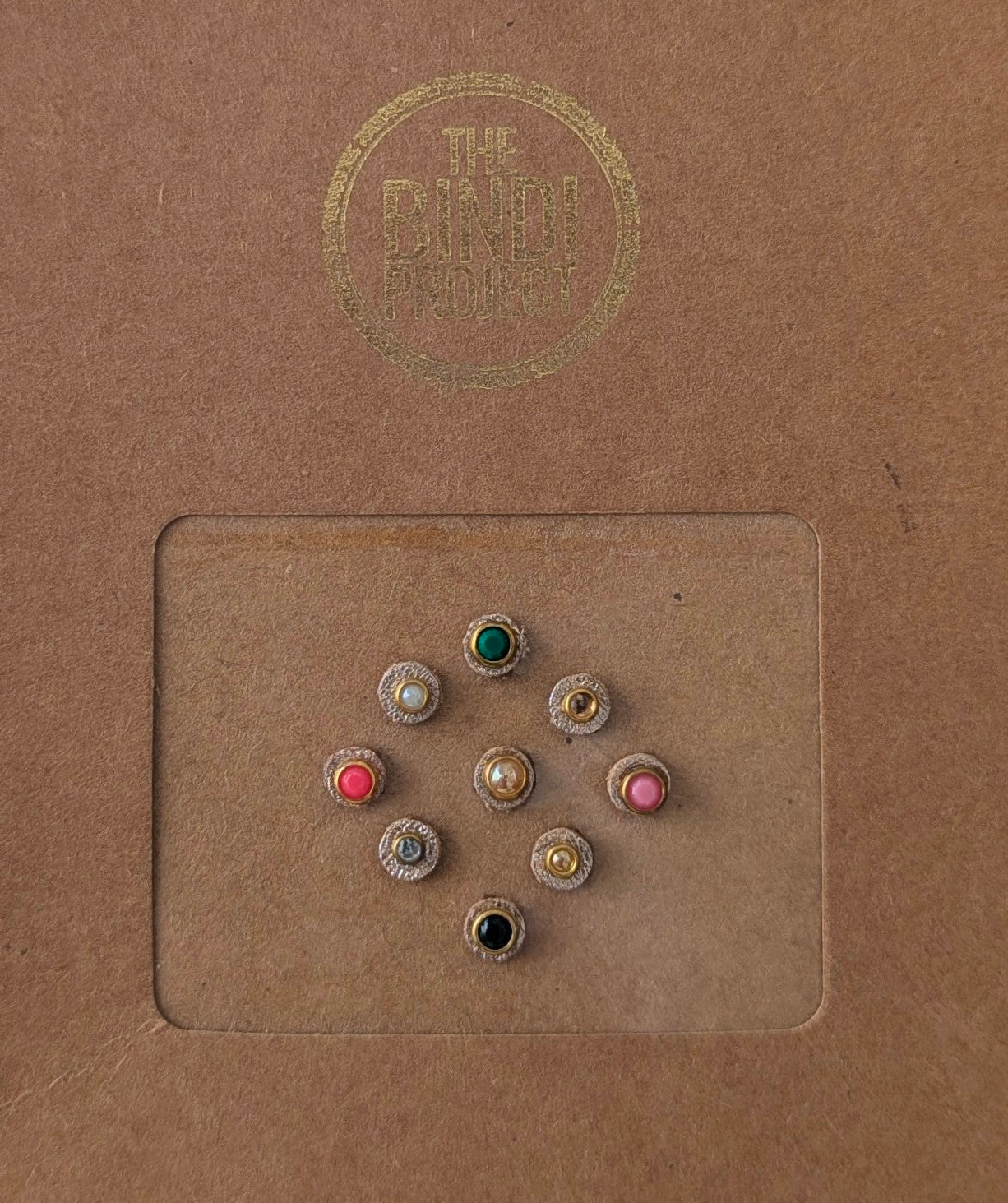 GAIA MINI (6-8mm, 9-Piece Artisanal Bindi Set)