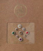 GAIA MINI (6-8mm, 9-Piece Artisanal Bindi Set)