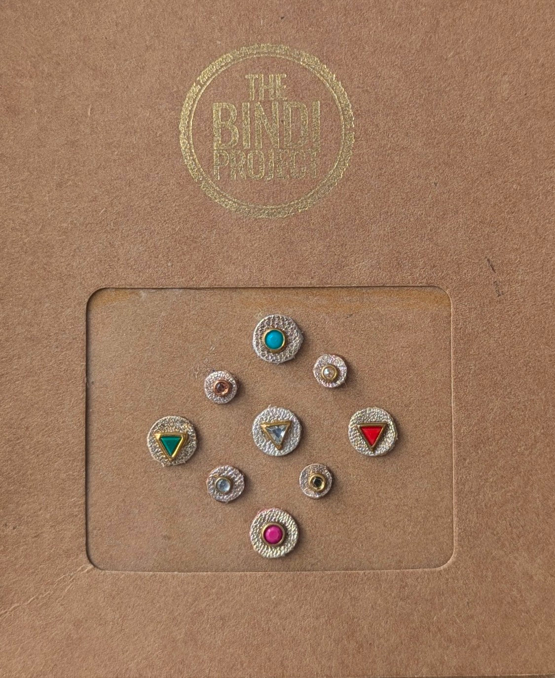 GAIA MINI (6-8mm, 9-Piece Artisanal Bindi Set)