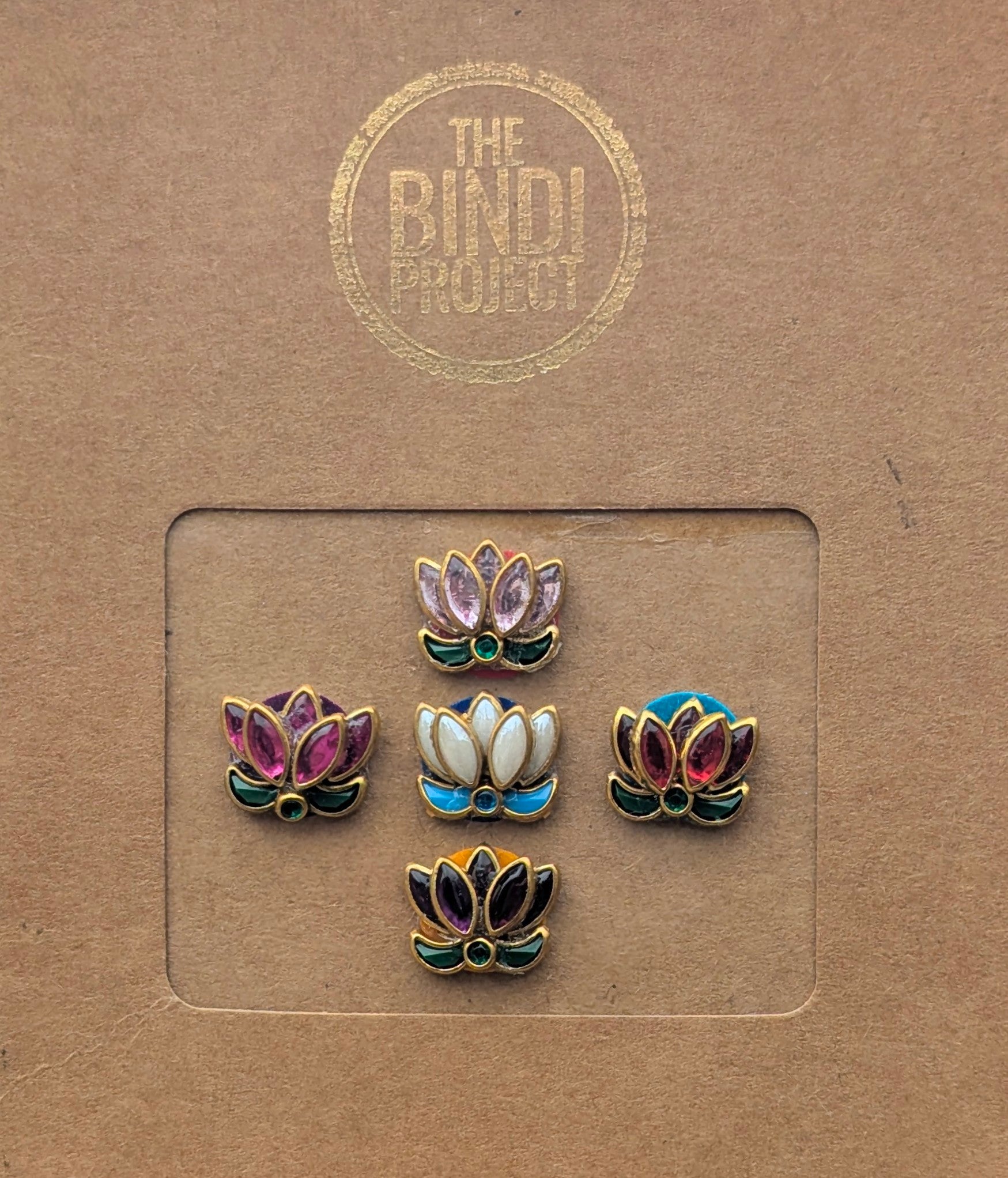 PADMA — Bloom Boldly. (18mm, 5pc Beaded Lotus Set)