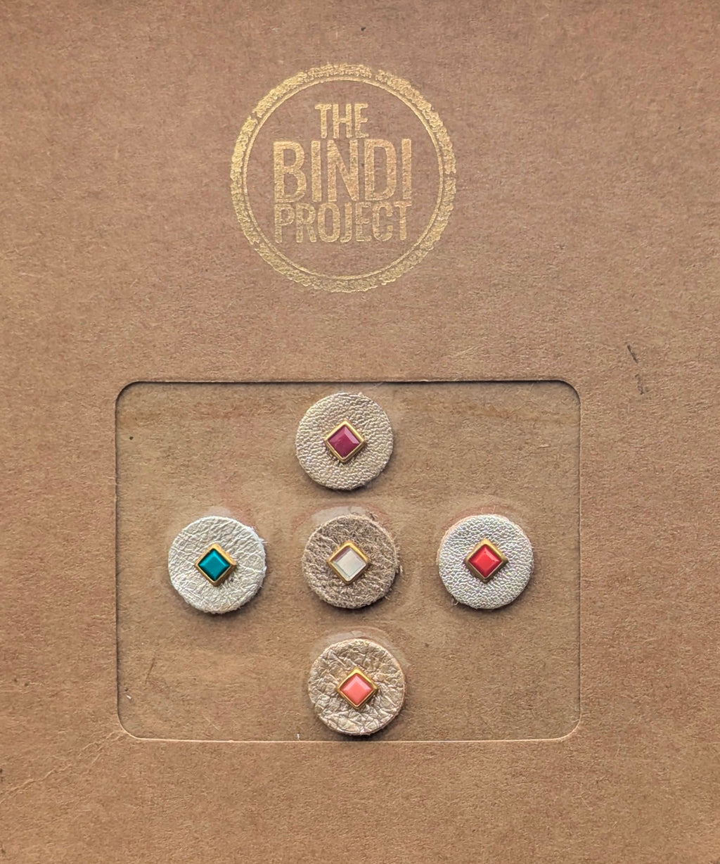 GAIA – M (14mm, 5pc Artisanal Bindi Set)