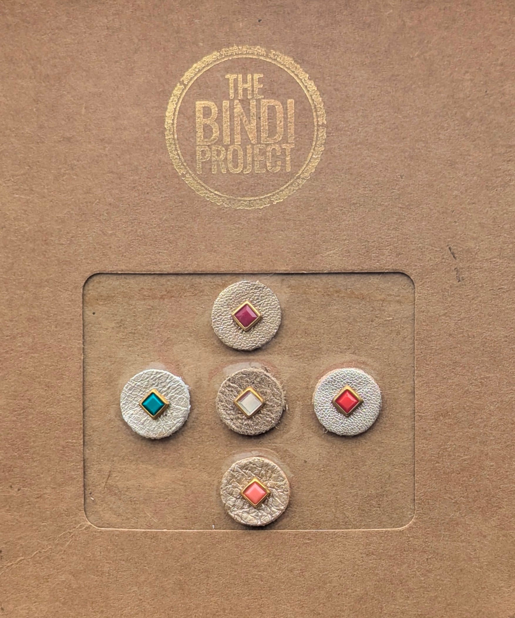 GAIA – M (14mm, 5pc Artisanal Bindi Set)