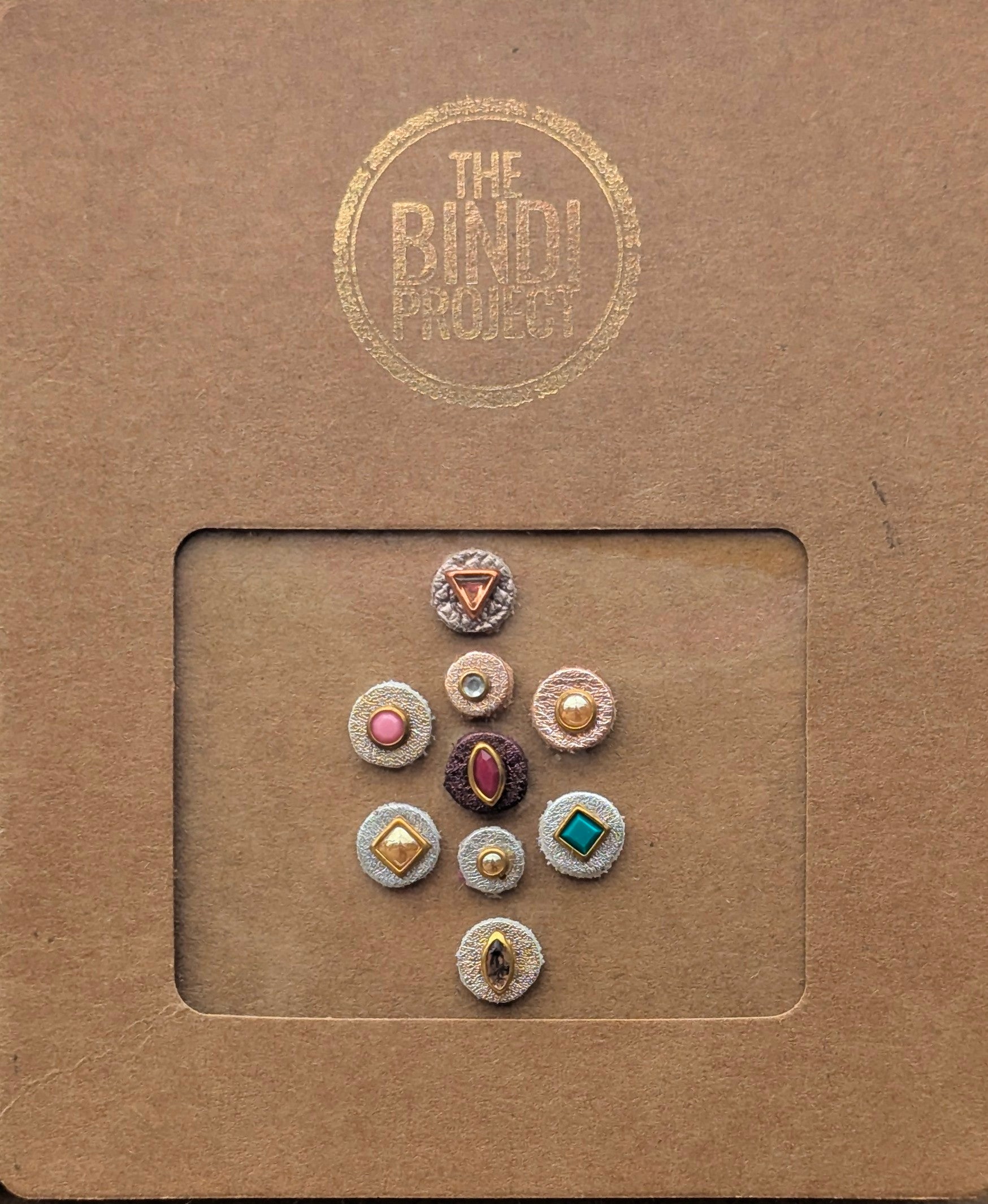 GAIA MINI (6-8mm, 9-Piece Artisanal Bindi Set)