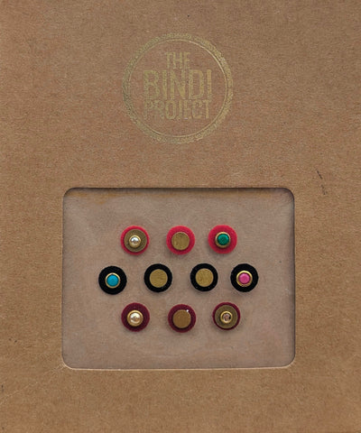 RUHANI RUH  S— (8mm, 10-Piece Statement Bindi Set)