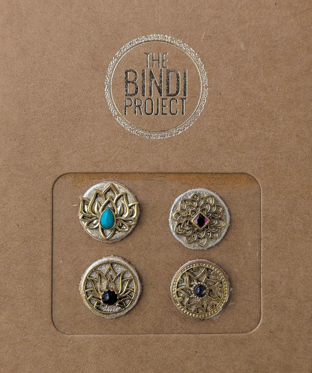 GAIA XL — COSMIC CROWN (18mm, 4pc Statement Bindi Set)