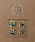 GAIA XL — COSMIC CROWN (18mm, 4pc Statement Bindi Set)