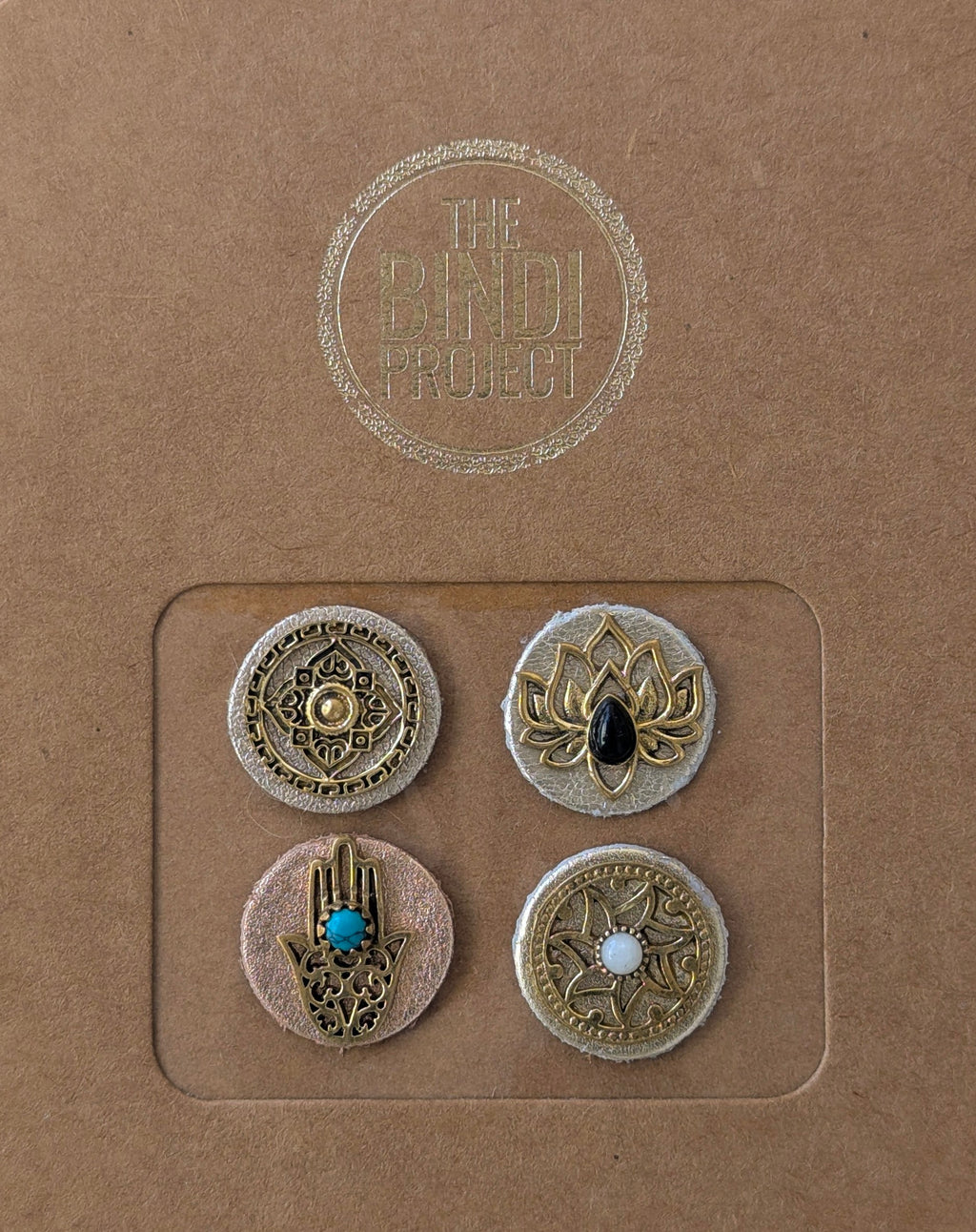 GAIA – XL — COSMIC CROWN (18mm, 4pc Statement Bindi Set)